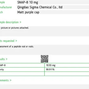 Snap-8 10mg Kit *Topical* wholesale 10-vial research kit product view 3