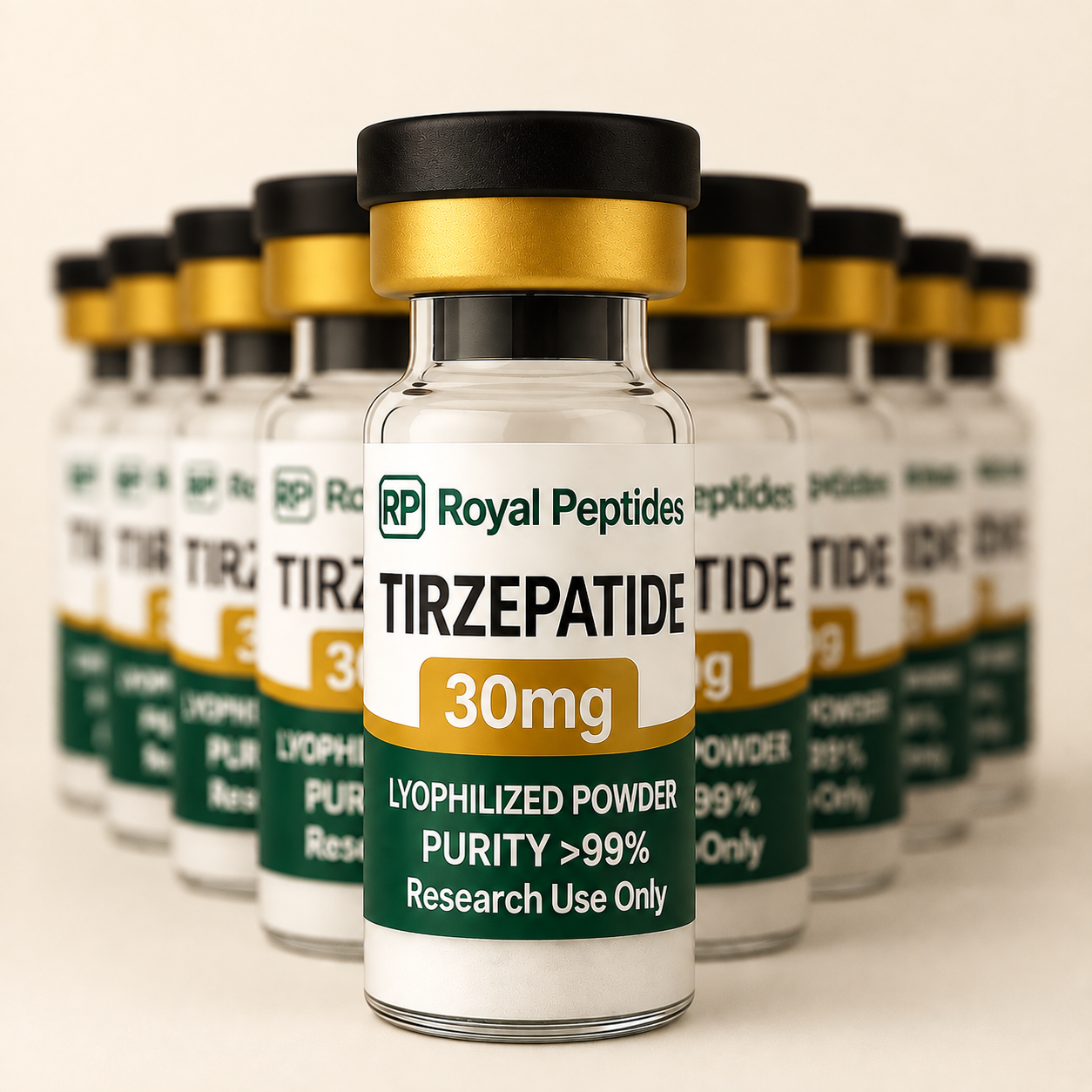 Tirzepatide 10-Vial Bulk Kit TR
