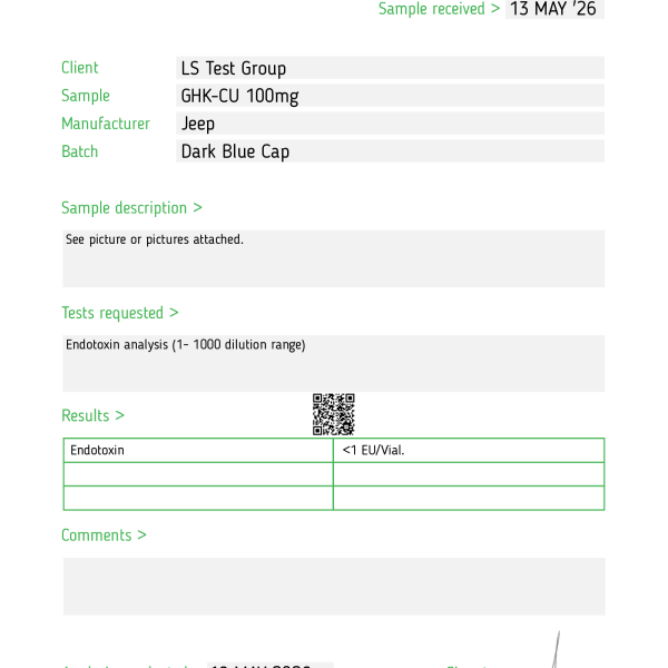 GHK-Cu Copper Peptide wholesale 10-vial research kit product view 5