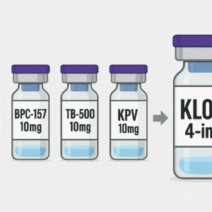 KLOW 80mg Peptide Blend wholesale 10-vial research kit product view 13