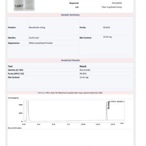 Eloralintide (LY3841136) Research Peptide wholesale 10-vial research kit product view 3