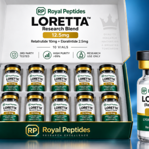 Retatrutide + Eloralintide Research Blend- Loretta wholesale 10-vial research kit product view 2